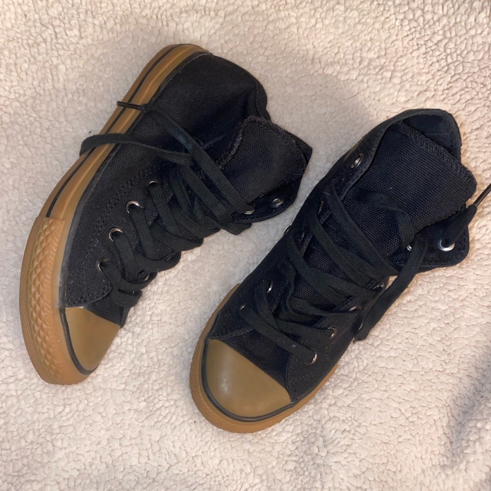 Black Gum Hightop Converse